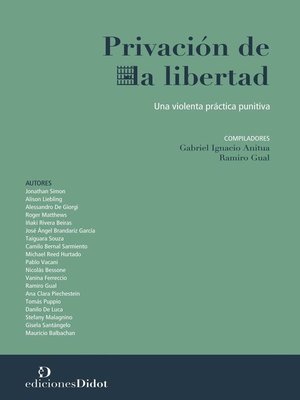 cover image of Privación de la libertad